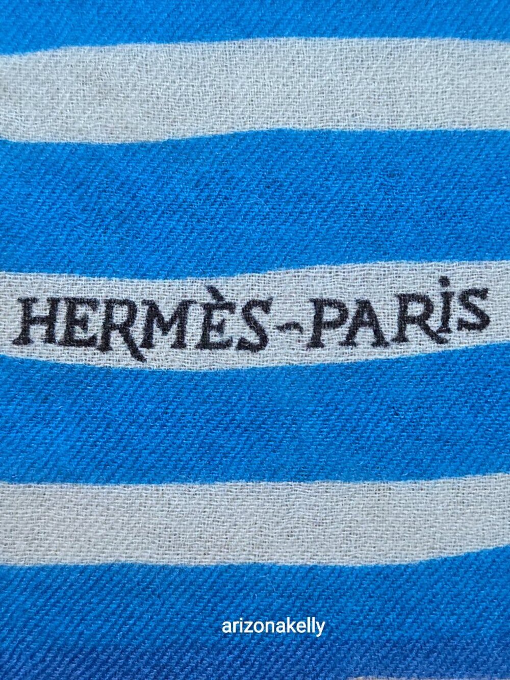 NWOT Hermès *WOOL* Charmes des Plages Normandes Beach Cabanas Scarf Stole - Picture 3 of 16